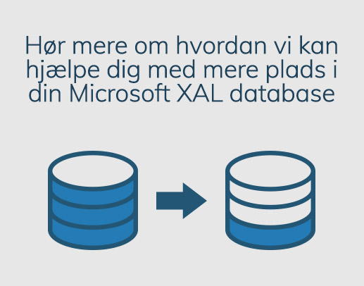 Optimere din Microsoft XAL database